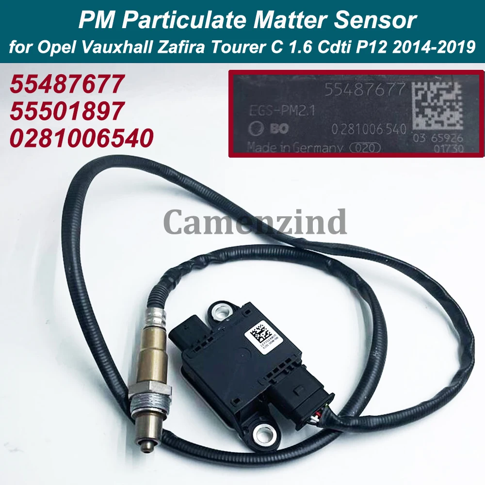 

New 55487677 55501897 855608 PM Particulate Matter Sensor 0281006540 for Opel Vauxhall Zafira Tourer C 1.6 Cdti P12 2014-2019