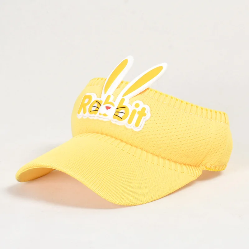 2-10 Years Old Kids Girls Boys Hat Sun Visor Hats Cotton Sports Summer Golf VisorCaps Sun Protection Outdoor Beach Caps