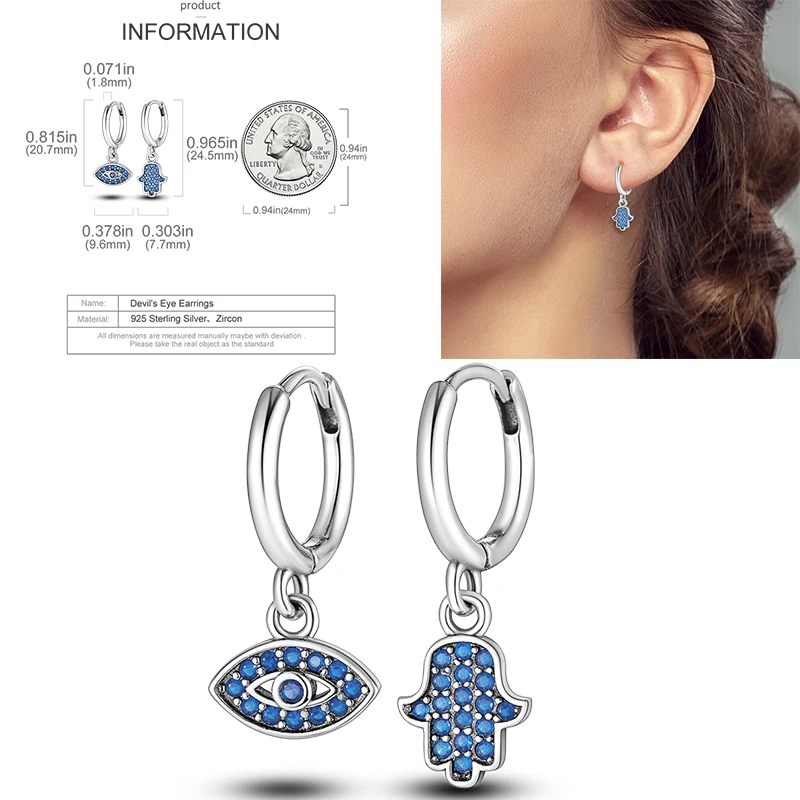 Funkelnde goldene Damen-Creolen aus 925er-Sterlingsilber, Schmetterlings-Ohrringe aus farbigem Zirkonium für Damen, Schmuck, Jahrestagsgeschenk – Detail 11