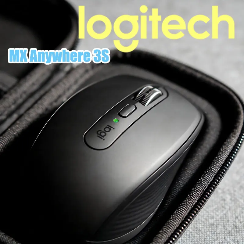 

Logitech MX Anywhere 3S Gaming Office Mechanical Mouse Dual Mode: Designed for laptops and desktops, precise and device free