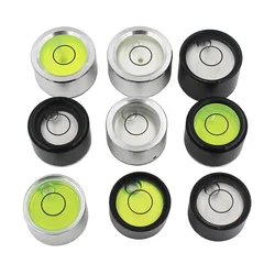 10-100pcs Metal Bulleye Leveler Level Bubble Ball Surveying Base Leveler Centering Rod Accessories