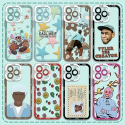 Tyler The Creator New Phone Case For iPhone 16 15 14 13 12 11 Mini Pro Max X XR XSMax 7 8 Plus SE20 Transparent Cover