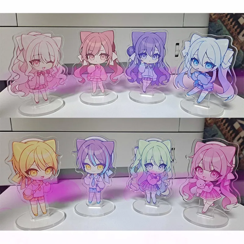 Project Sekai Colorful Stage Plate Desk Decor Tenma Tsukasa Stand Kamishiro Rui Collection Ornament Acrylic Doll Akiyama Mizuki