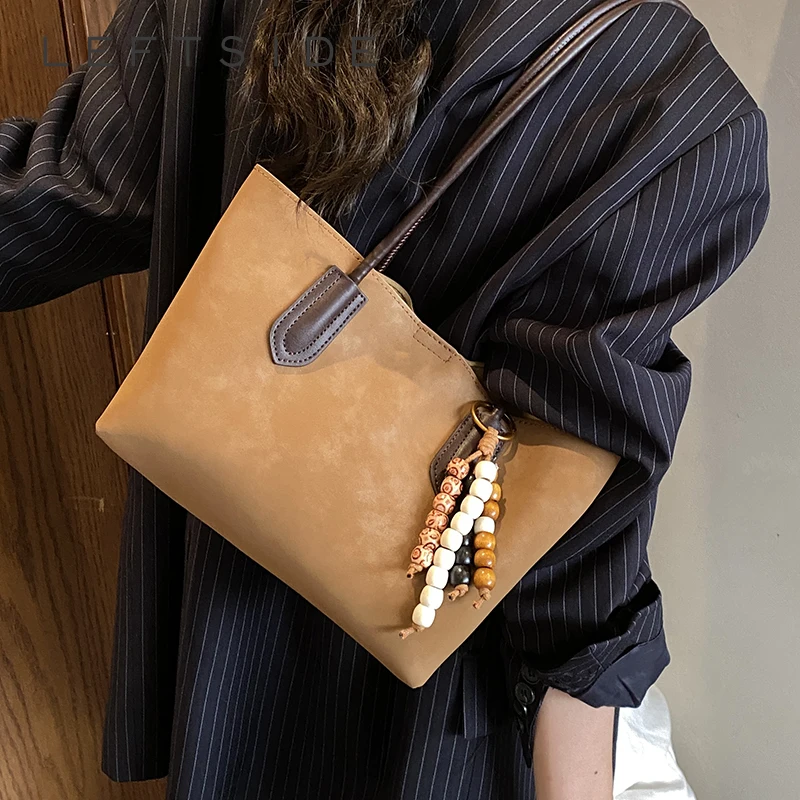 

Левая сторона, маленькая простая большая сумка из искусственной кожи для женщин, сумки на плечо, 2022, дизайнерские роскошные однотонные брендовые сумки и кошельки