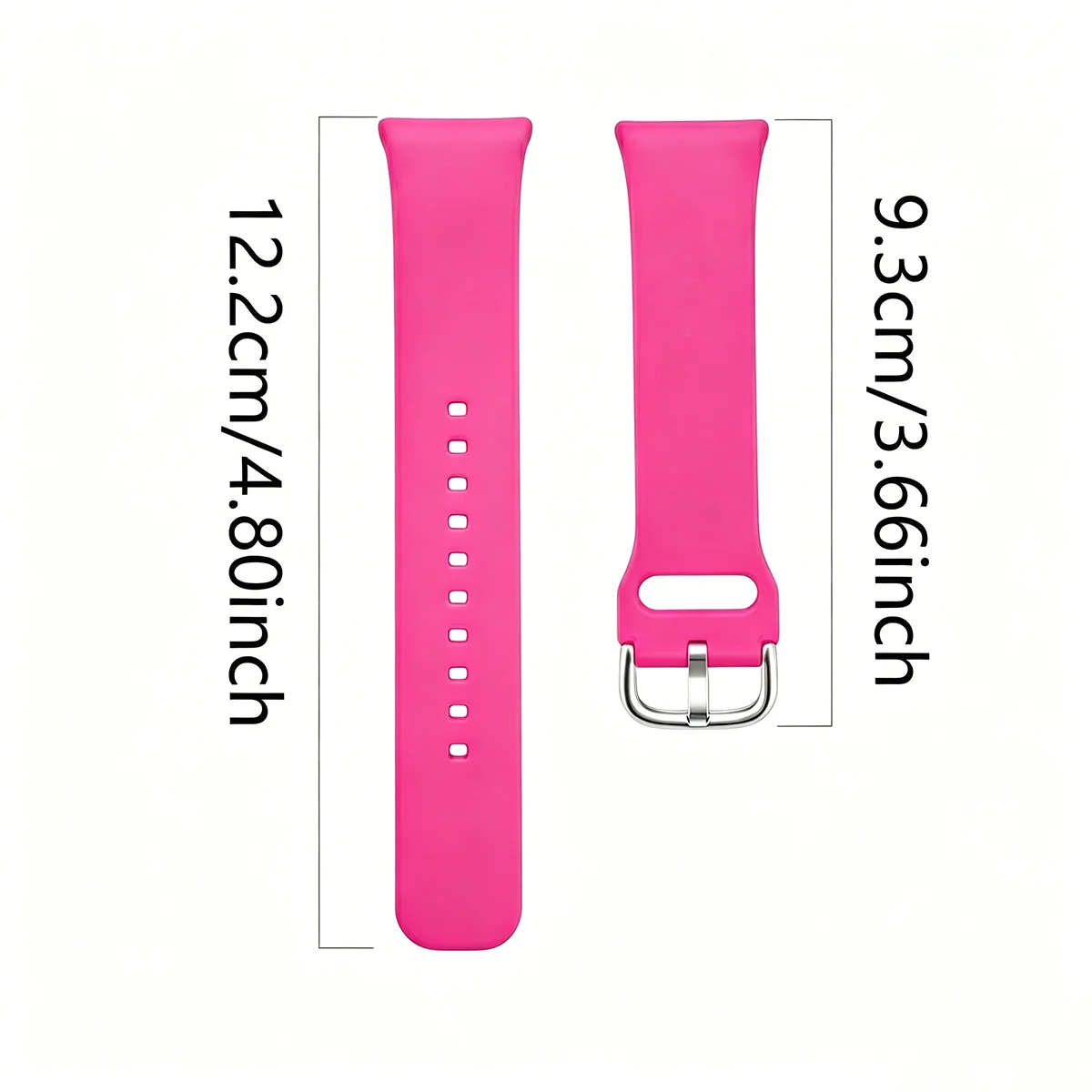For Samsung Fit 3 Luminous Silicone Sports Watch Band Unisex Outdoor Replacement Wristband
