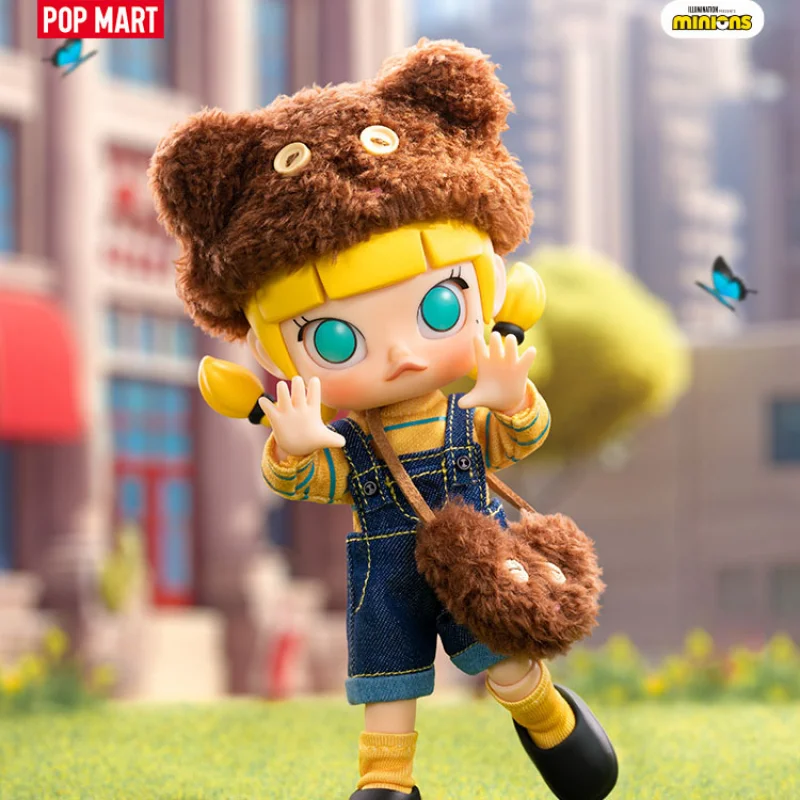 

Pop Mart Molly Bob & Tim Kawaii Ornaments Figurines Toys Doll Cute Anime Figure Desktop Ornaments Collection Gift