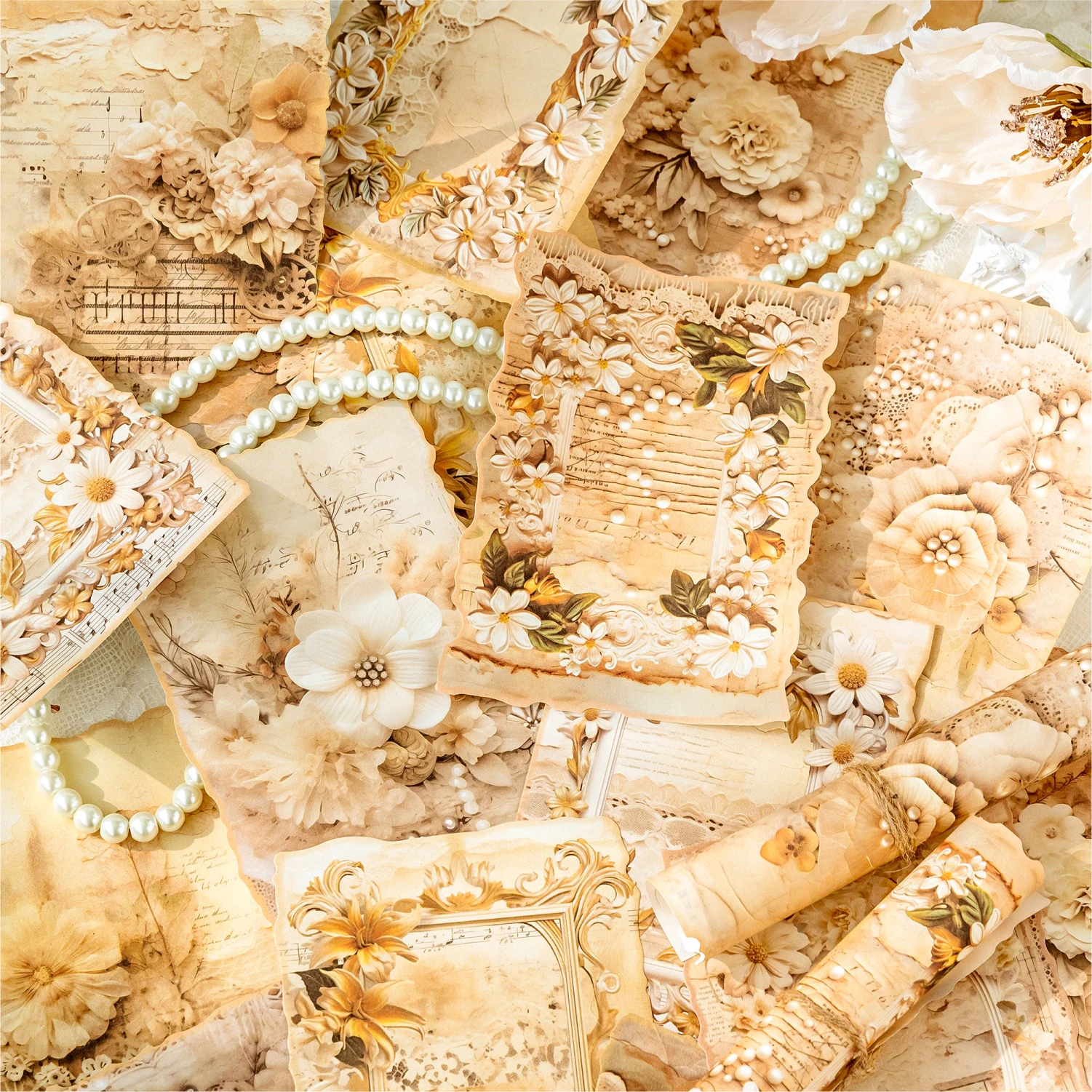 Memory Post Office Series Retro Message Paper, Memo Sub, 6 paquets, uno