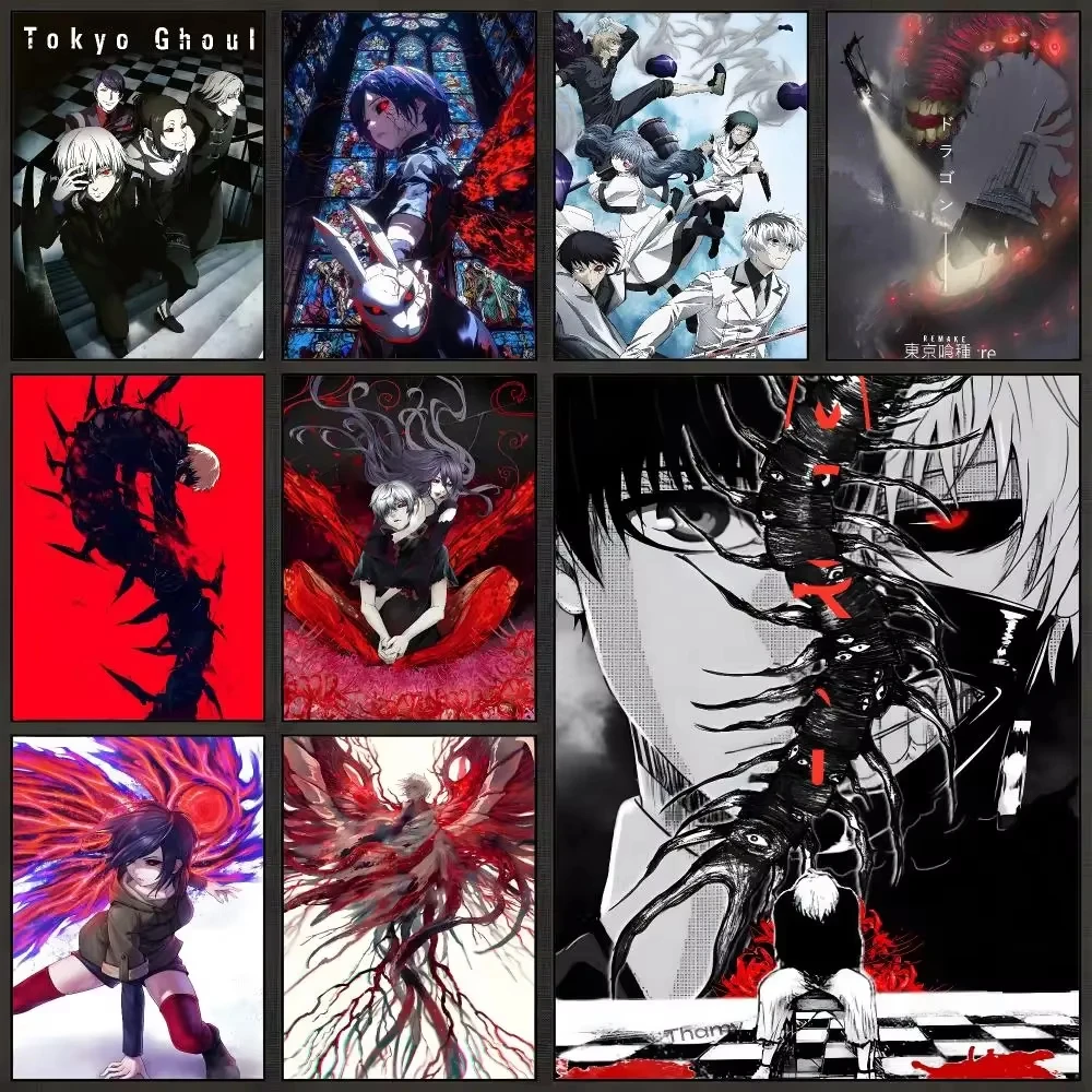 Jigsaw Puzzle 500/1000/1200/2000PCS Anime Tokyo Ghoul Character Portrait Puzzle Interior Ornament Present For Anime Enthusiasts