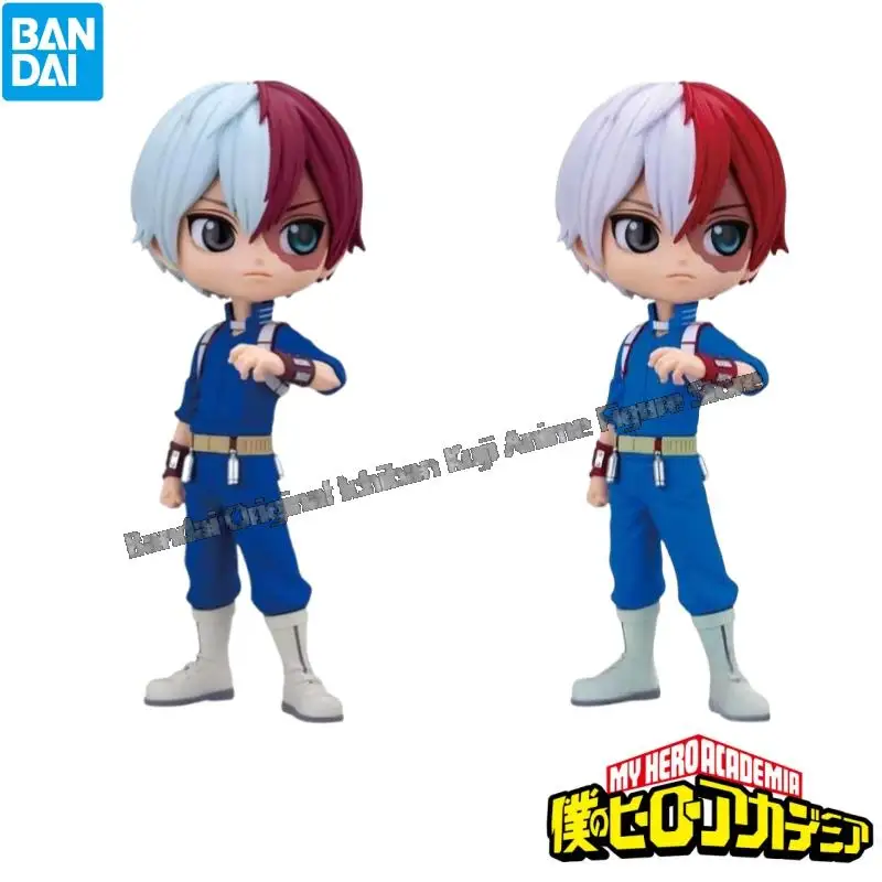 

Bandai In Stock Original Box My Hero Academia Todoroki Shoto Qposket Anime Characters Original Model Garage Kit Action Figure