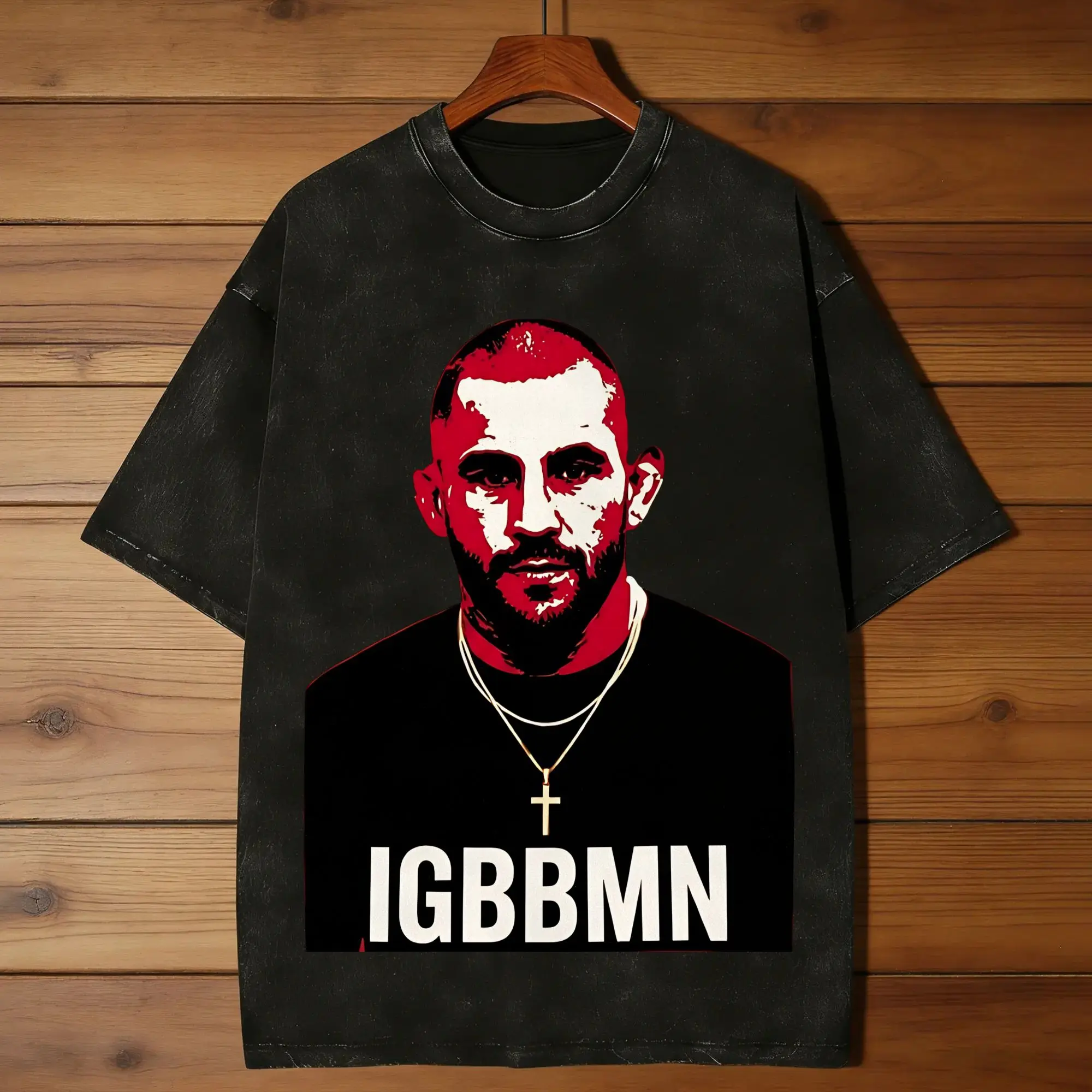 Dustin Poirier Its Gonna Be Bad Mugshot T-Shirts  Tops Summer Vintage Short-Sleeve T-Shirt O Neck Hip Hop Print Tee Shirt Cheap