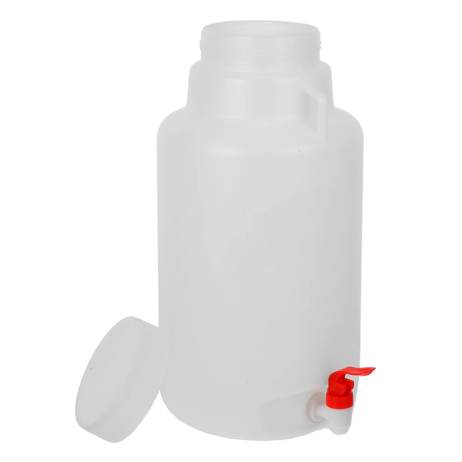 

Reagent Bottle Faucet Water Jug with Spout Spigot Infusing Dispenser Container Lab Plastic for