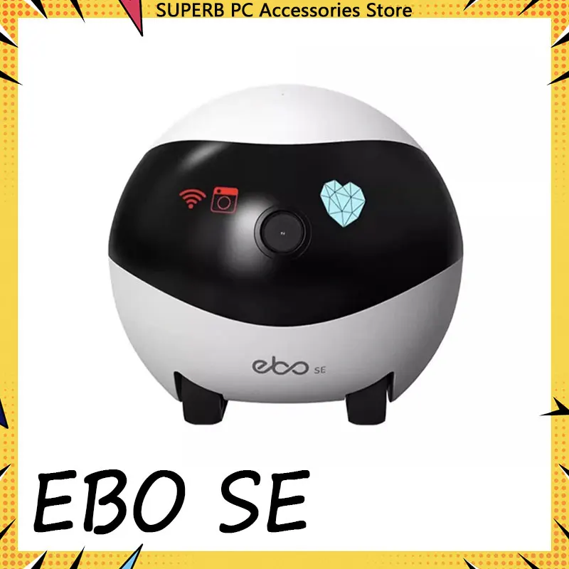 Enabot EBO SE Robot compañero inteligente cámara móvil inteligente cámara de hogar Robot de monitoreo puede controlar remotamente mascotas regalos para niños