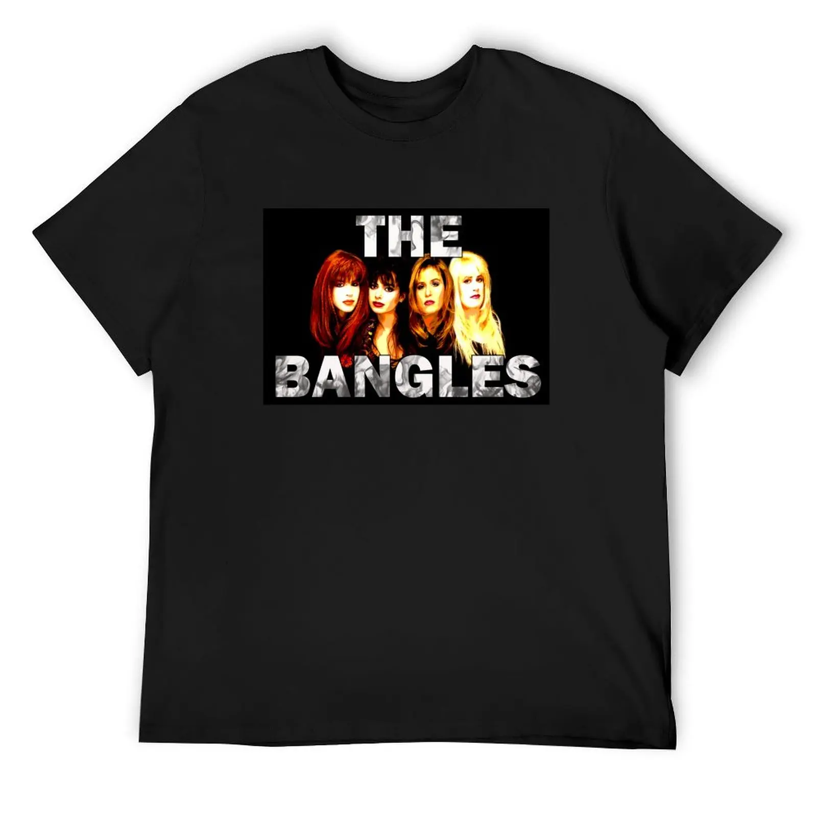 The Bangles T-Shirt plus sizes anime man clothes slim fit t shirts for men