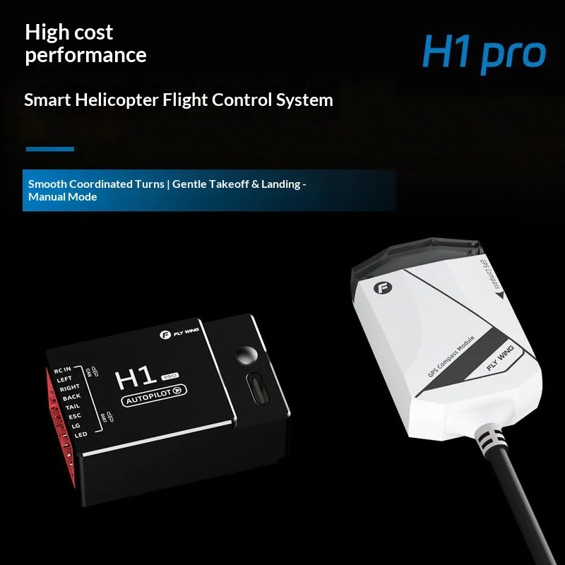 Flyingwing H1 Pro Model Helicopter Flight Control Gps Return Self Stabilizing Gyroscope 3d Special Effects Like A Real Aircraft