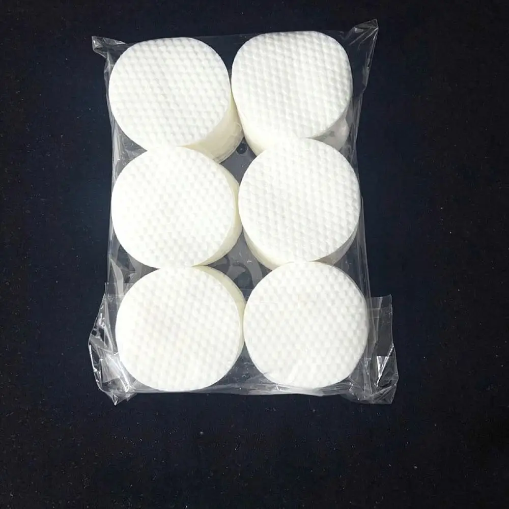 Soft Round Cotton Pads For Face Makeup Removal Pearl Texture Disposable Skin Care Sheets Lint Free Cleaning Wipes