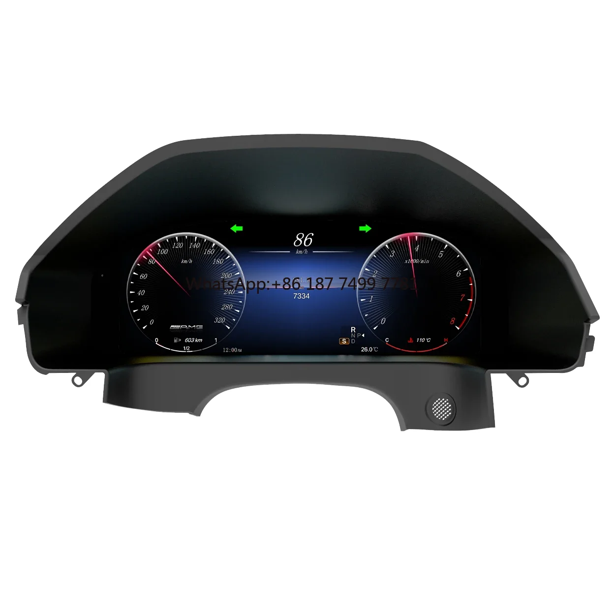 

12.3inch LCD Speedometer Digital Cluster Car Dashboard for . . E Class W207 W212 2010-2015 E-Class Coupe Interior Kits