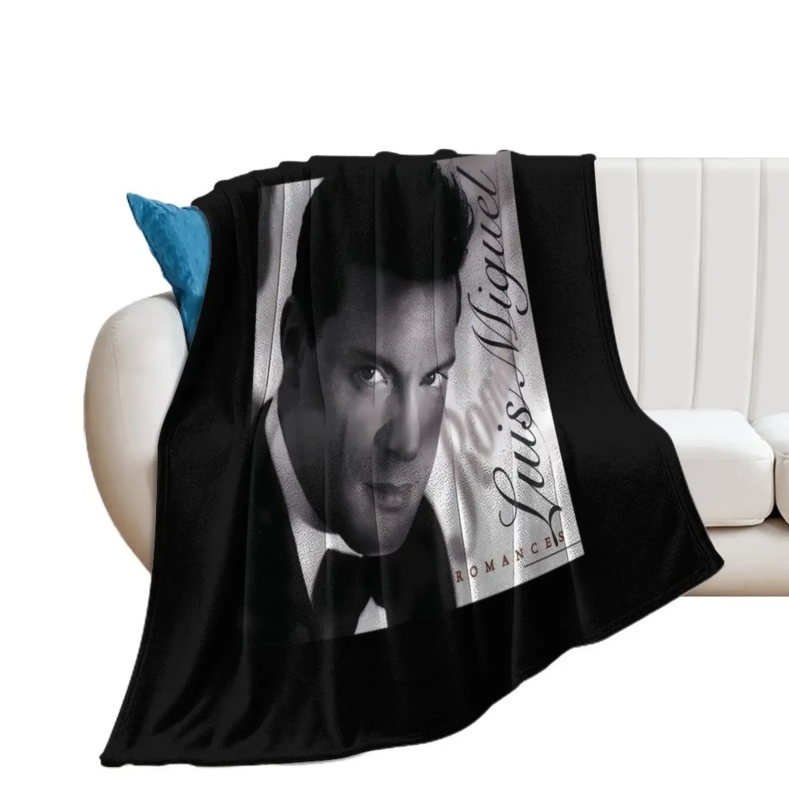 Luis Miguel Album Romance Throw Blanket cosplay anime Flannel Fabric Bed covers Blankets