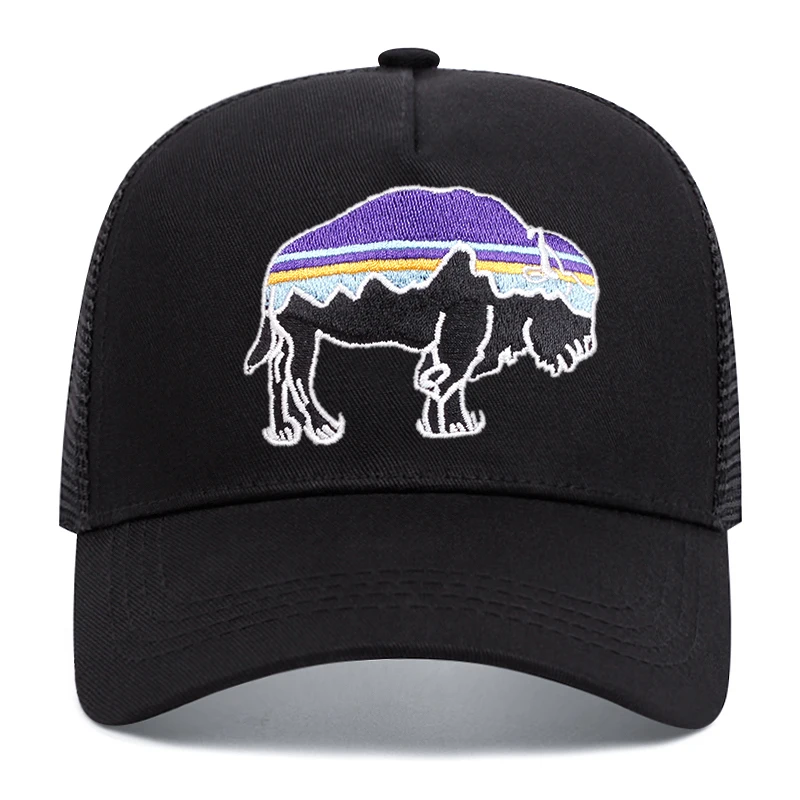 قبعة بيسبول لطيفة للنساء والرجال في الهواء الطلق، قبعة صيفية للتظليل والتهوية، قبعة شبكية لسائقي الشاحنات #2