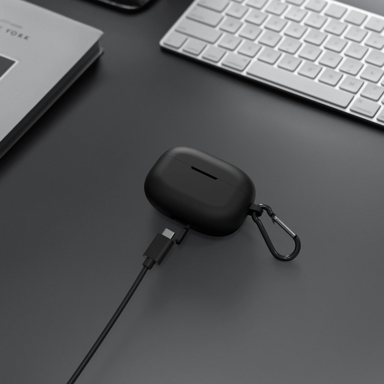 เคสซิลิโคน geekria ที่ใส่ได้กับหูฟังเอียร์บัด True Wireless 3 Pro ฝาครอบผิวของหูฟัง