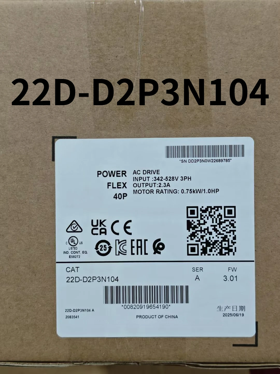 Brand New Original Converter 22A-D4P0N104 150-C19NBR 22D-D2P3N104 25B-D4P0N104 22D-D1P4N104 150-C9NBD 150-C25NBD Fast Delivey