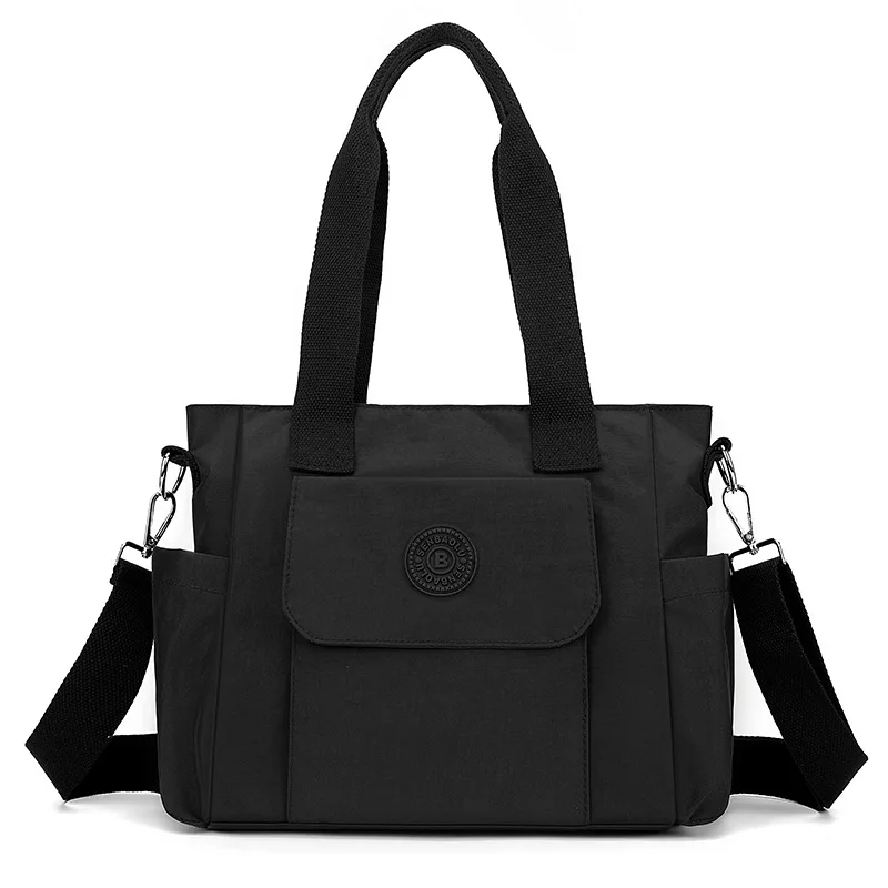 Female Bags Nylon Luxury Purse Handbags Solid Shoulder Bags for Women Waterproof Travel Crossbody Tote Bags Bolsas Feminino