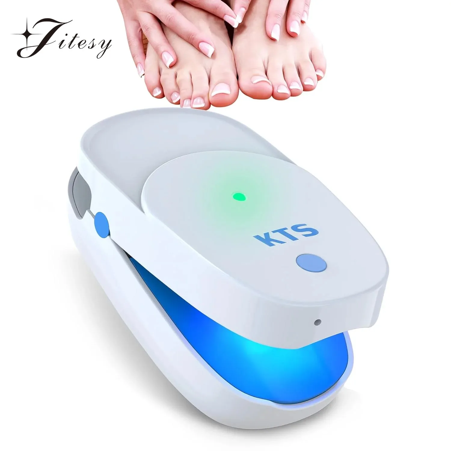 Laser Fungal Nail Treatment Device for Toenail 470nm+910nm Repair Fast Nail Fungus Onychomycosis Fungus Cleaning Laser Device