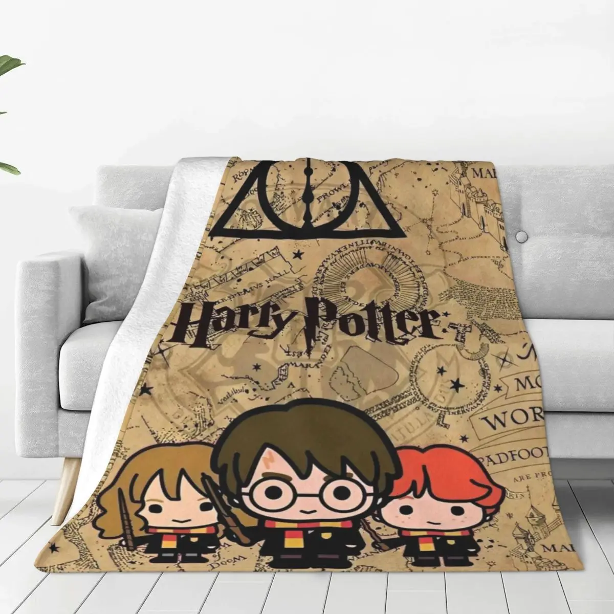 Movie Blanket Fantasy Literature Novels Warm Plush Throw Blanket For Living Room Flannel Bedspread Bed Cover