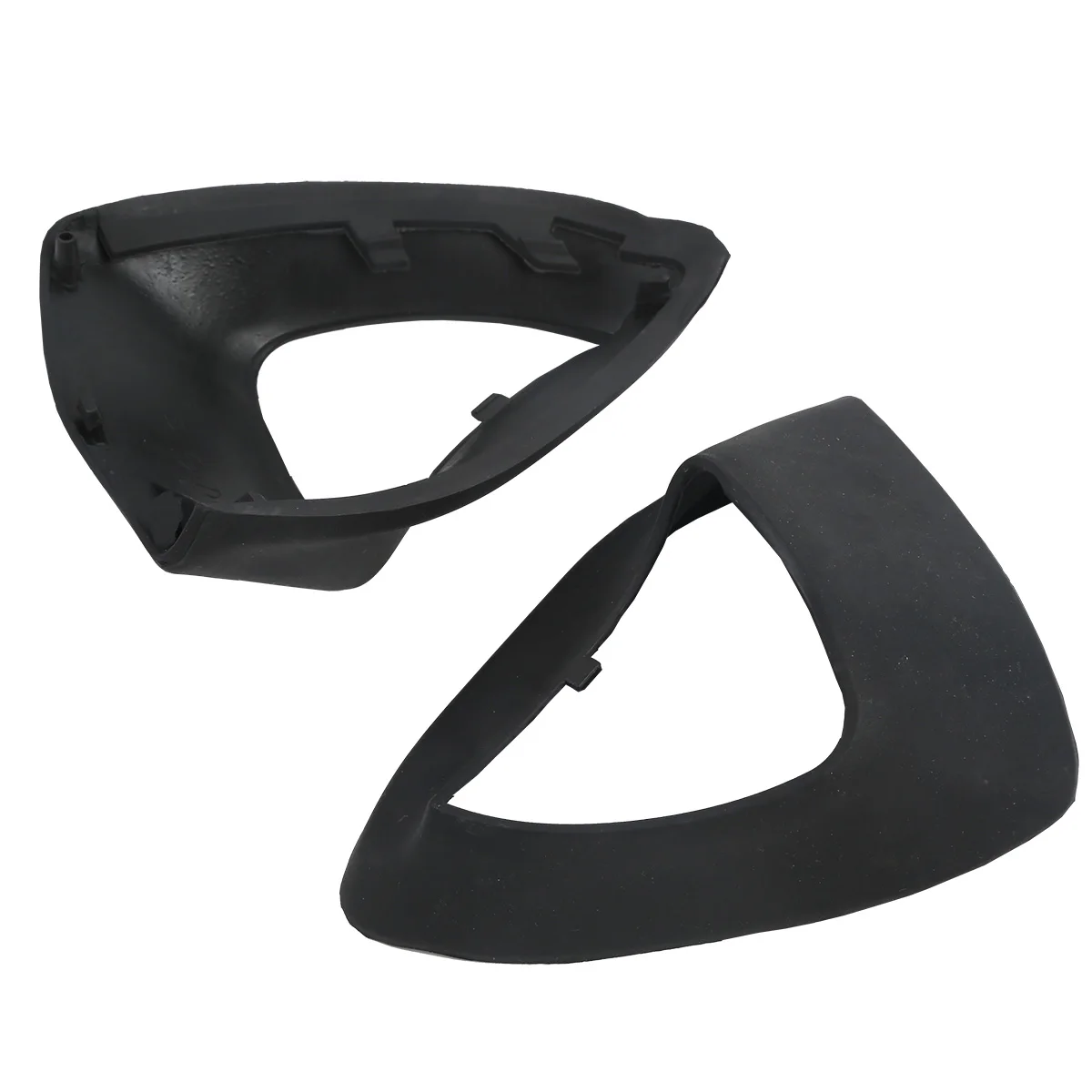 Black Inner Rearview Mirror Rubber Boots Fit For Honda Goldwing GL1800 2001-2017 2005 2010 2015