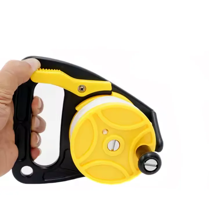 High Quality Plastic Technical Diving Reel Diving Finger Spool with Thumb Stopper for Underwater Snorkeling Diving Equipment