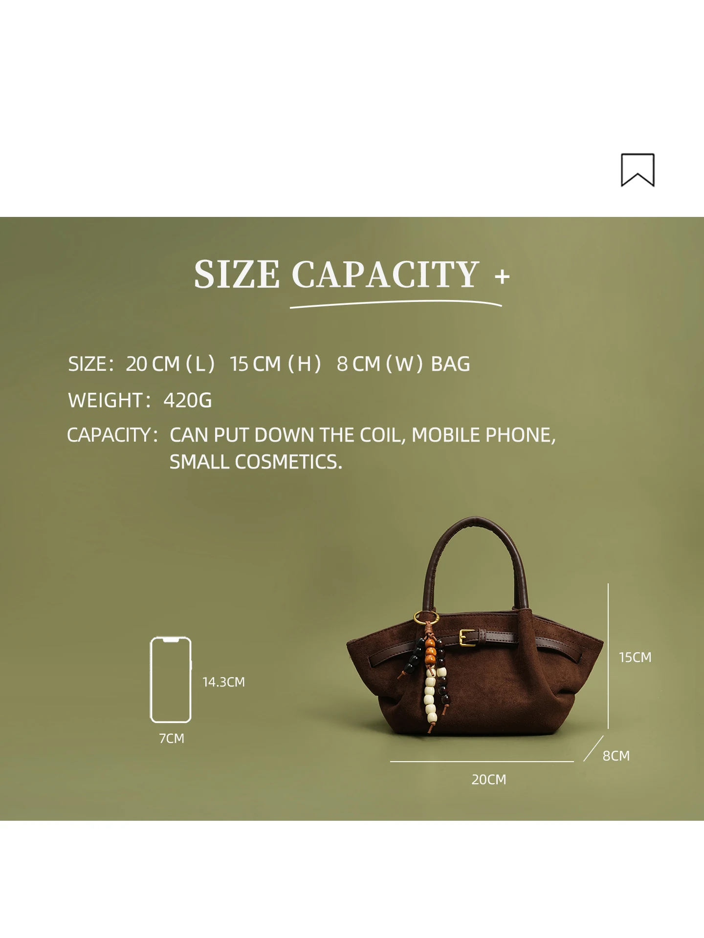 Trendy Dumpling Bag Suede Handbags for Women Underarm Bag Niche Design Fashion Handbag Large Capacity Retro Shoulder Bag