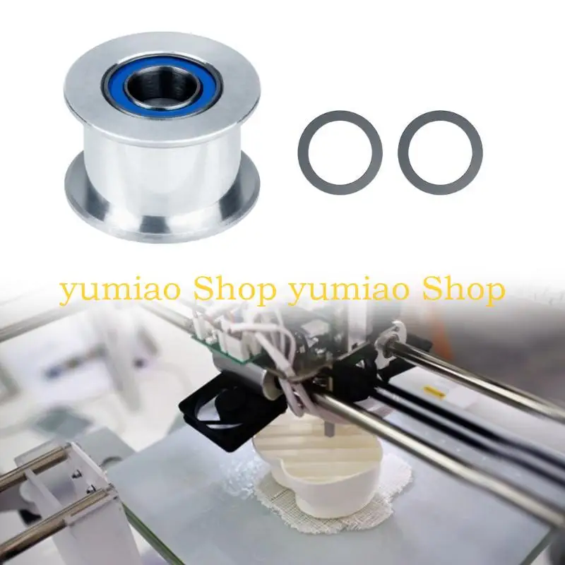 

587B натяжной шкив синхронного колеса, направляющая для регулировки натяжителя ремня, гладкое натяжное колесо для 3D-принтера