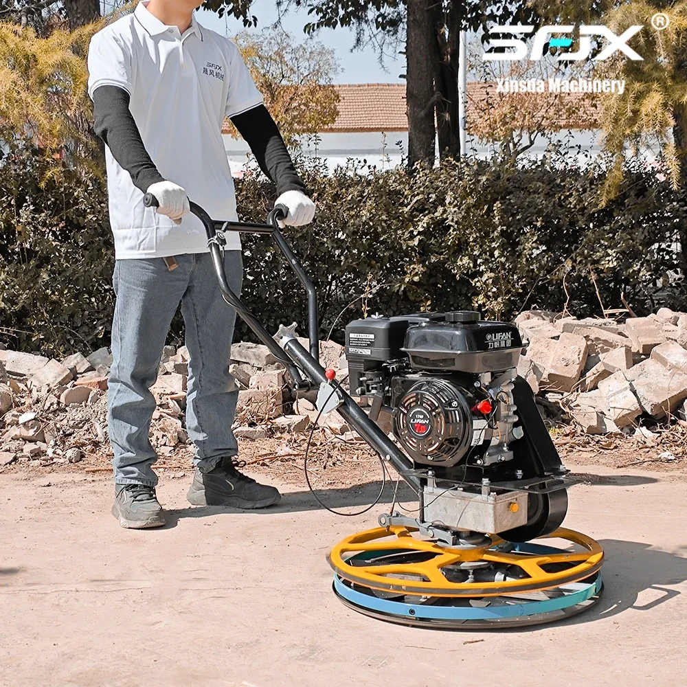 CT424 LIFAN engine mini small concrete edge trimming power trowel machine 24 inch