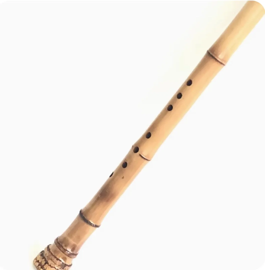 Nanxiao phyllostachys bambusoides five holes Shakuhachi Chinese woodwind instruments - Image 2