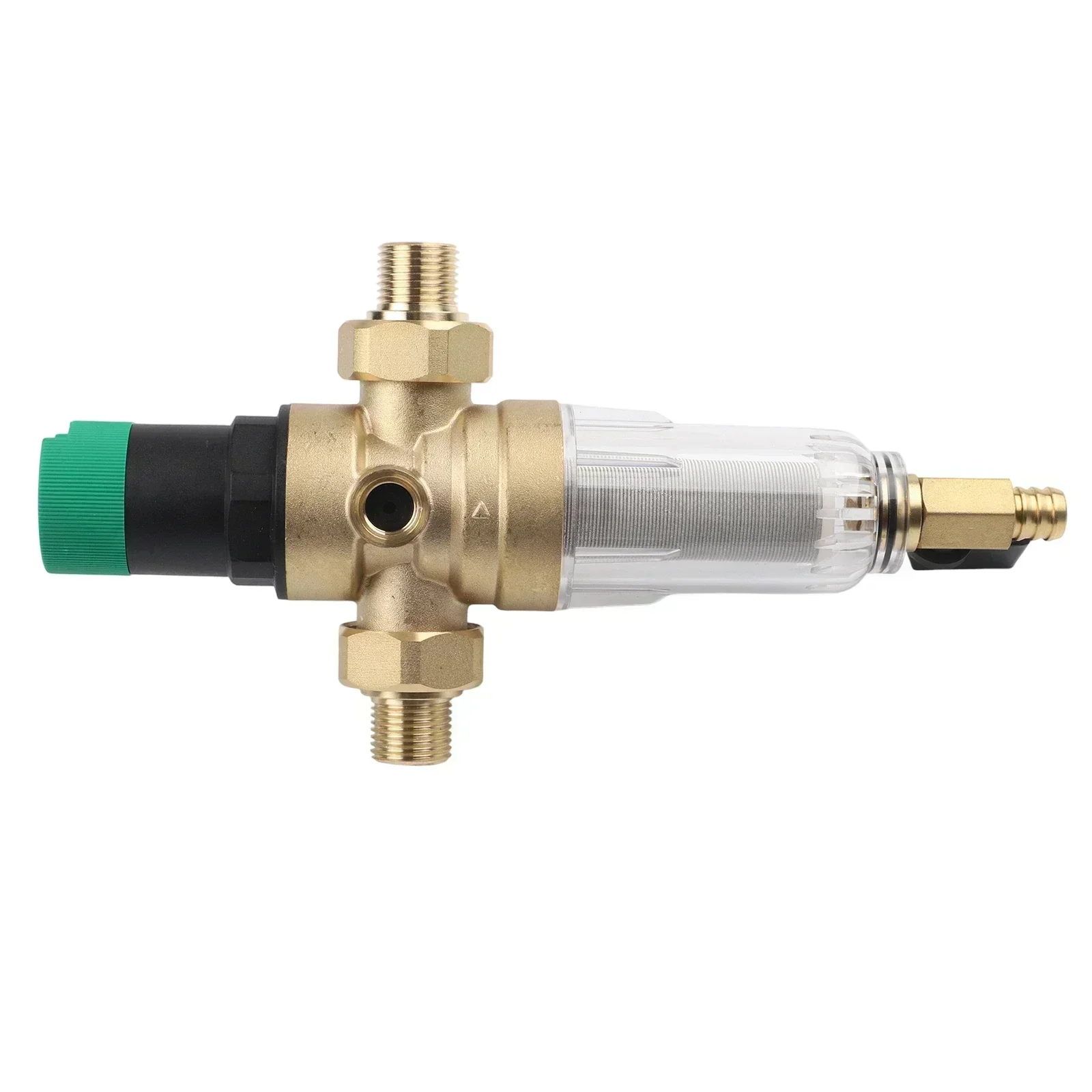 For Home Plumbing Systems Color As Shown Pressure Gauge Household Water Regulator Compact Design Easy To Clean