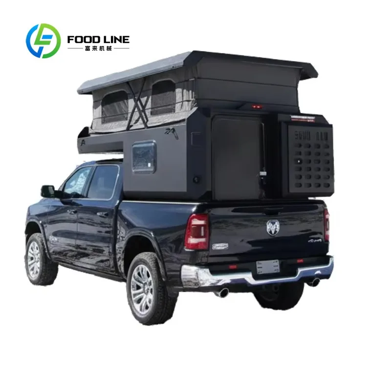 Customized Pop Up Truck Bed Camper With Large Windows And Ventilation For Comfortable Camping Bulk Purchase Discount