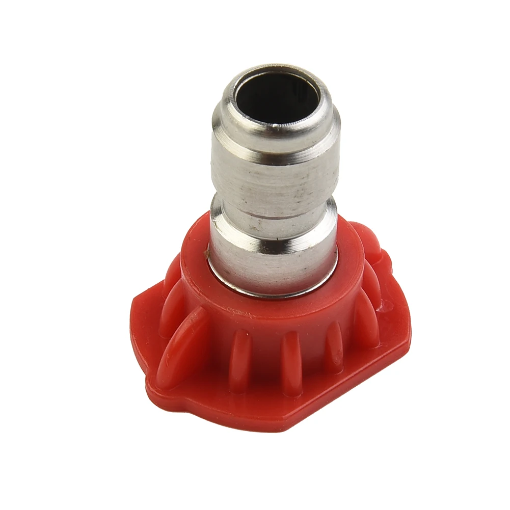 /5PCS /Pressure /Washer Nozzles Set 0-40 Degree With Brass Adapter For K Series 1/4 Quick Connect High PSI Cleaning Tools