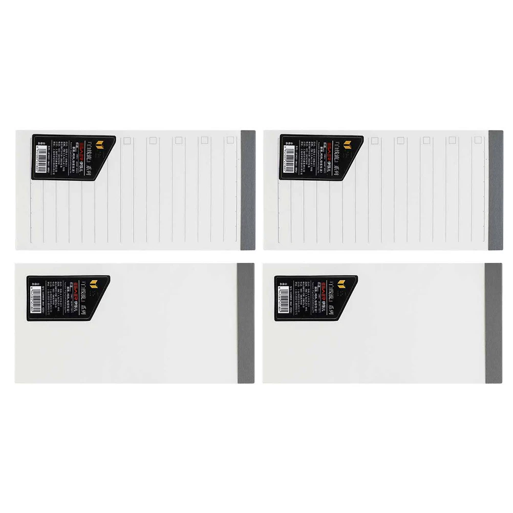 

4Pcs Mini Notepad Office Stationery Lightweight Compact Size Easy to Carry Stylish Design Creative Students Diary Notebook