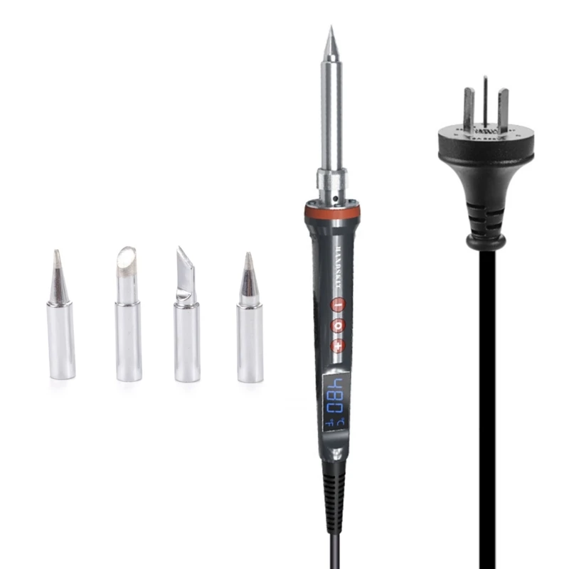 Soldering Iron Set, Upgraded 200W Soldering Iron Set with Temperature Adjustable and On/Off Soldering Iron