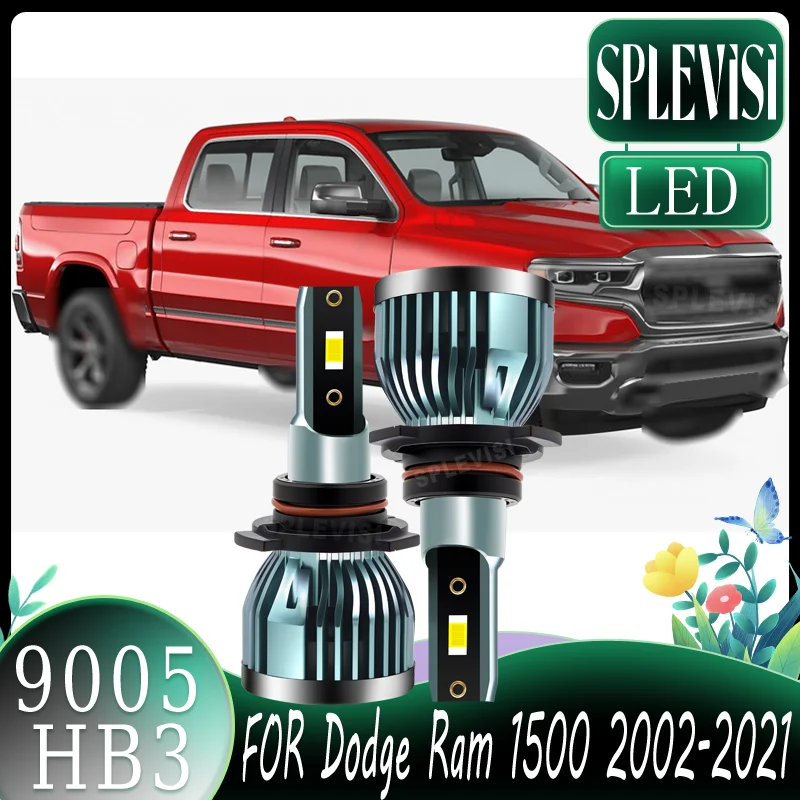 

Quick Installation Waterproof Headlight LED High Beam For Dodge Ram 1500 2002 2003 2004 2005 2006 2007 2008 2009 2010 2011-2021