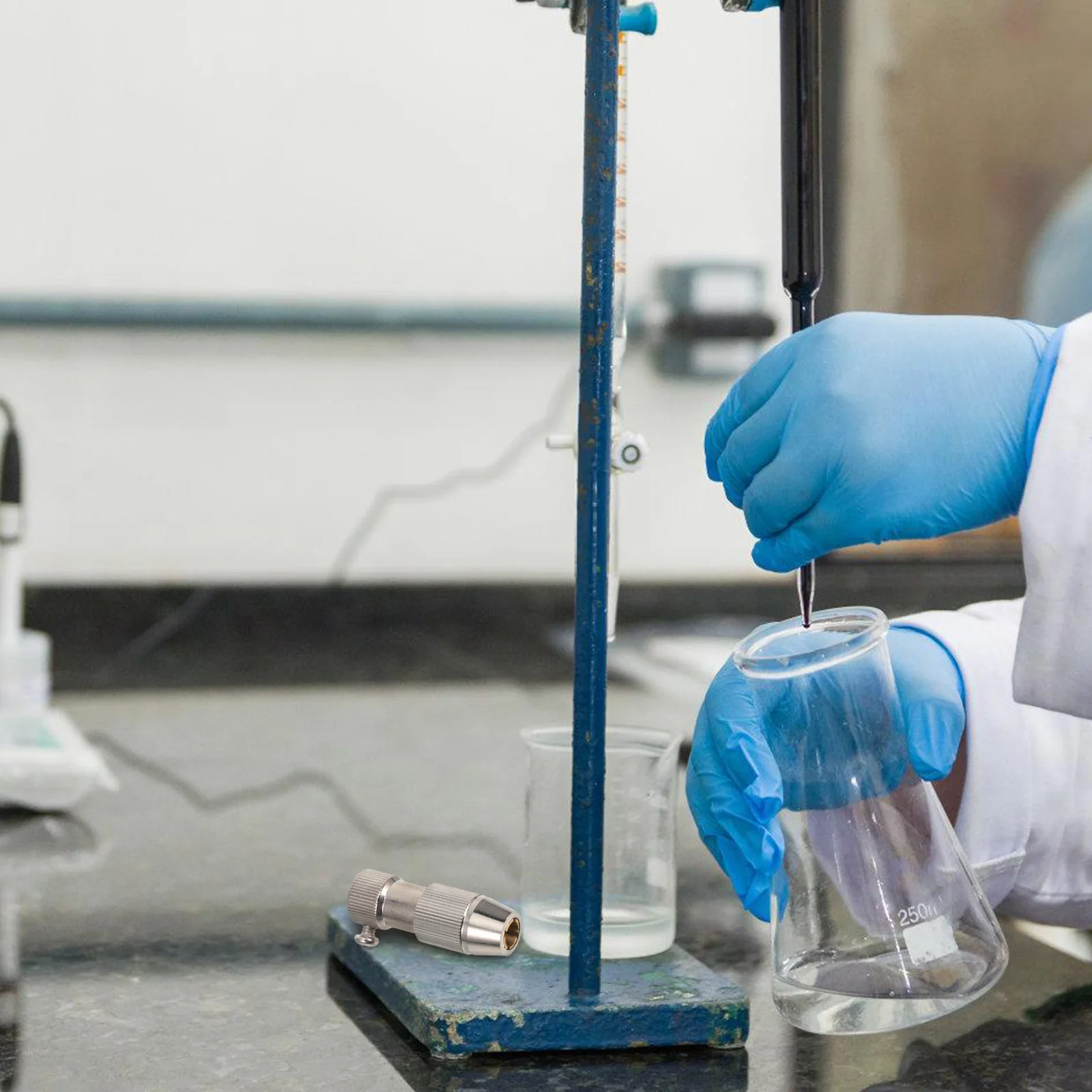 

Stainless Steel Stirring Rods Copper Chuck Lab Mixer Three-Blade Design Electric Overhead Stirrer For Laboratory Magnetic