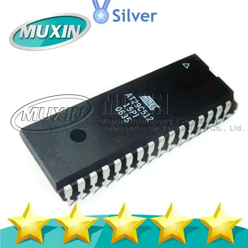 AT29C512-15PI DIP32 Electronic Components AT29C512-15PI AT29C512-70PI AT29C512-90PC AT29C512-90PI AT29C512-90PI AT49F002ANT-55PI