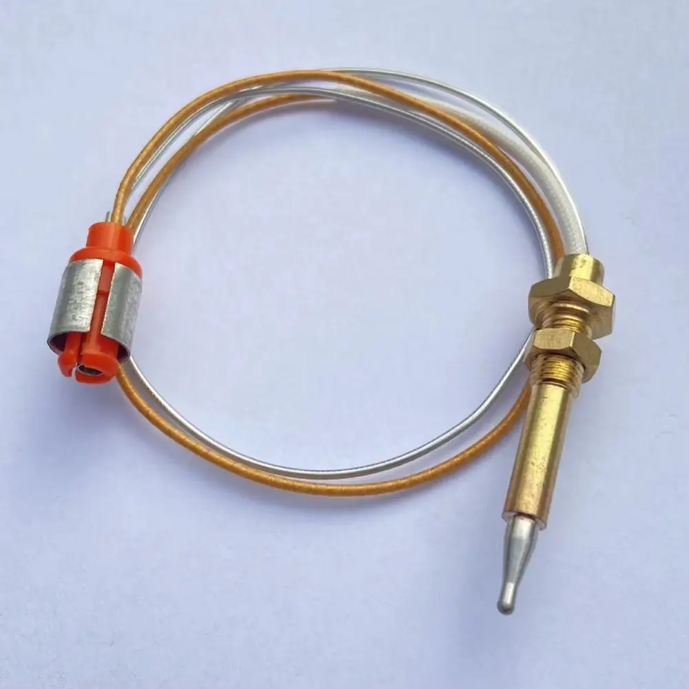 Durable Copper Head Stove Thermocouple 35/40/70CM Heat Resistant Gas Burner Thermocouple Gas Sensor