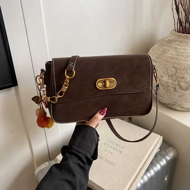 

Классическая элегантная женская сумка через плечо, кожаные сумки на плечо, роскошный бренд, известный дизайнер, женская мода, предмет