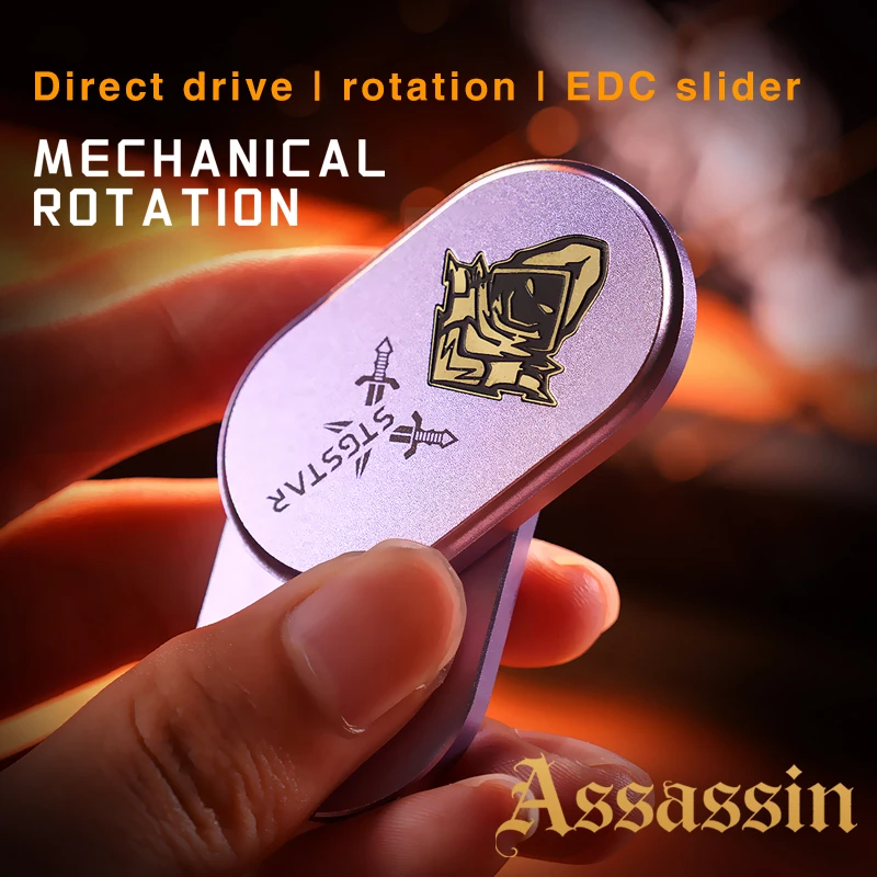 لعبة تململ مغناطيسية للقلق ADHD للبالغين EDC منزلق مع دوران ميكانيكي أملس هدية صامتة لتخفيف التوتر للرجال والنساء #3