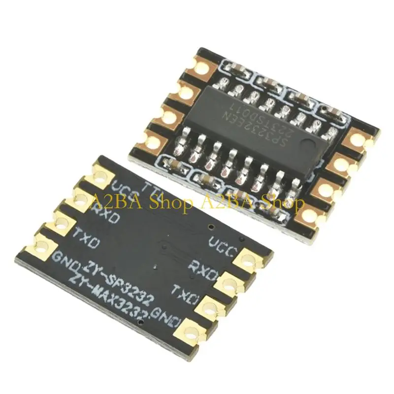 A2BA SP3232/ MAX3232 RS232 To TTL Interfaced Module With 3V To 5.5V Input Ranges For Stable Data Conversion