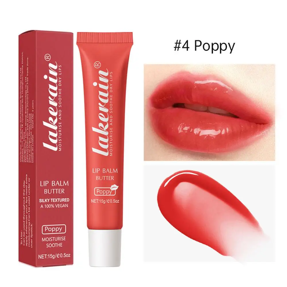 Crystal LIP BALM BUTTER Long Lasting Nourishing Lip Gloss Fade Lip Lines Moisture Anti Dry Jelly Lip ButterWoman Beauty Cosmetic