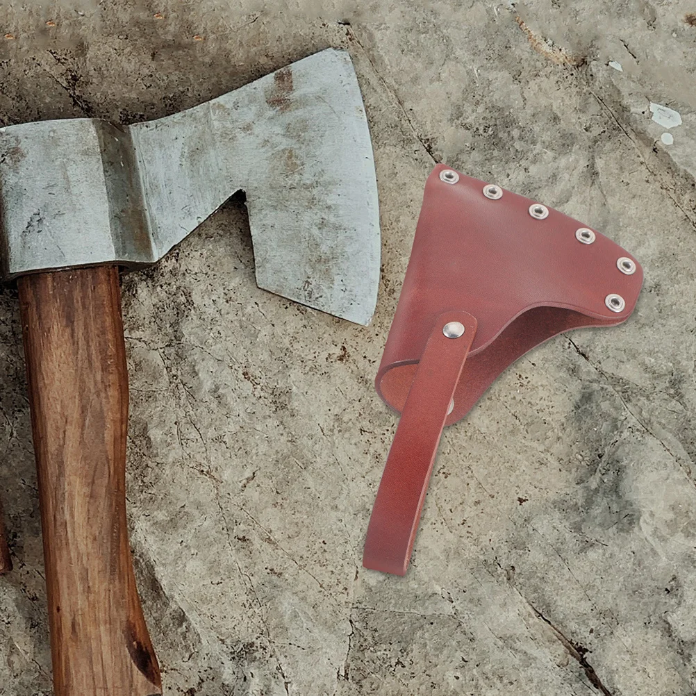

Camping Hatchet Sheath Axe Cover Thick Protective Sleeve Hatchet Head Cover Outdoor Axe Case Camping Accessory