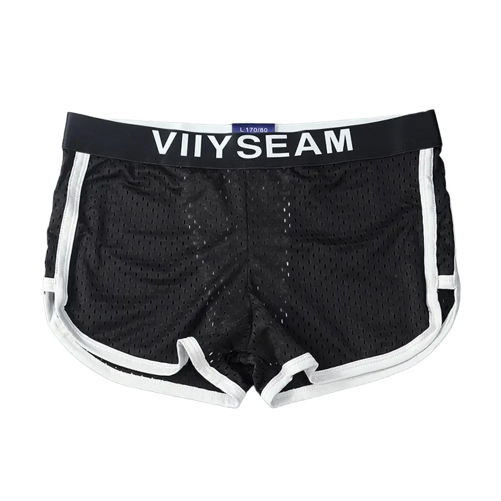 

Mesh Trunks Breathable Boxer Shorts Lounge Wear Workout Gear 4 Sizes Available Classic Style Lightweight Design
