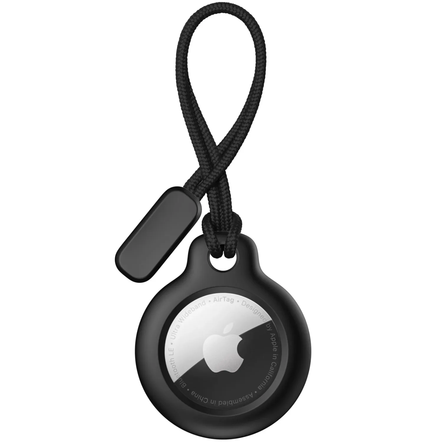 Case For Apple Airtags Locator with Strap Protective Cover Anti-Lost Keychain Case for Airtag Holder Tracker Keys Bags Luggage