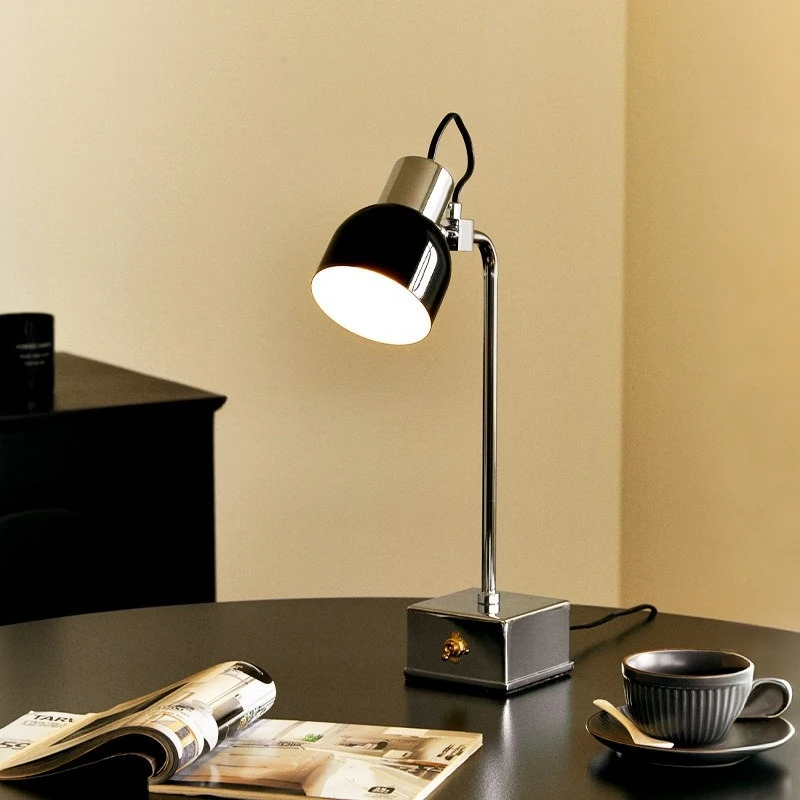 Table lamp Classic retro lever designer Premium atmosphere Bedroom study Eye protection Reading lamp